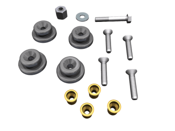 Blackline Mount Kit - 4 Button Heavy-Duty