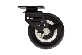 BadAss Caster (Left Swivel w/ Step Brake)