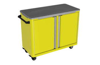 Configurable Two Opening Caster Cart