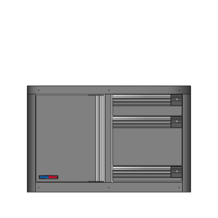 Command CopBox (40″) w/ Door And Three-Drawer