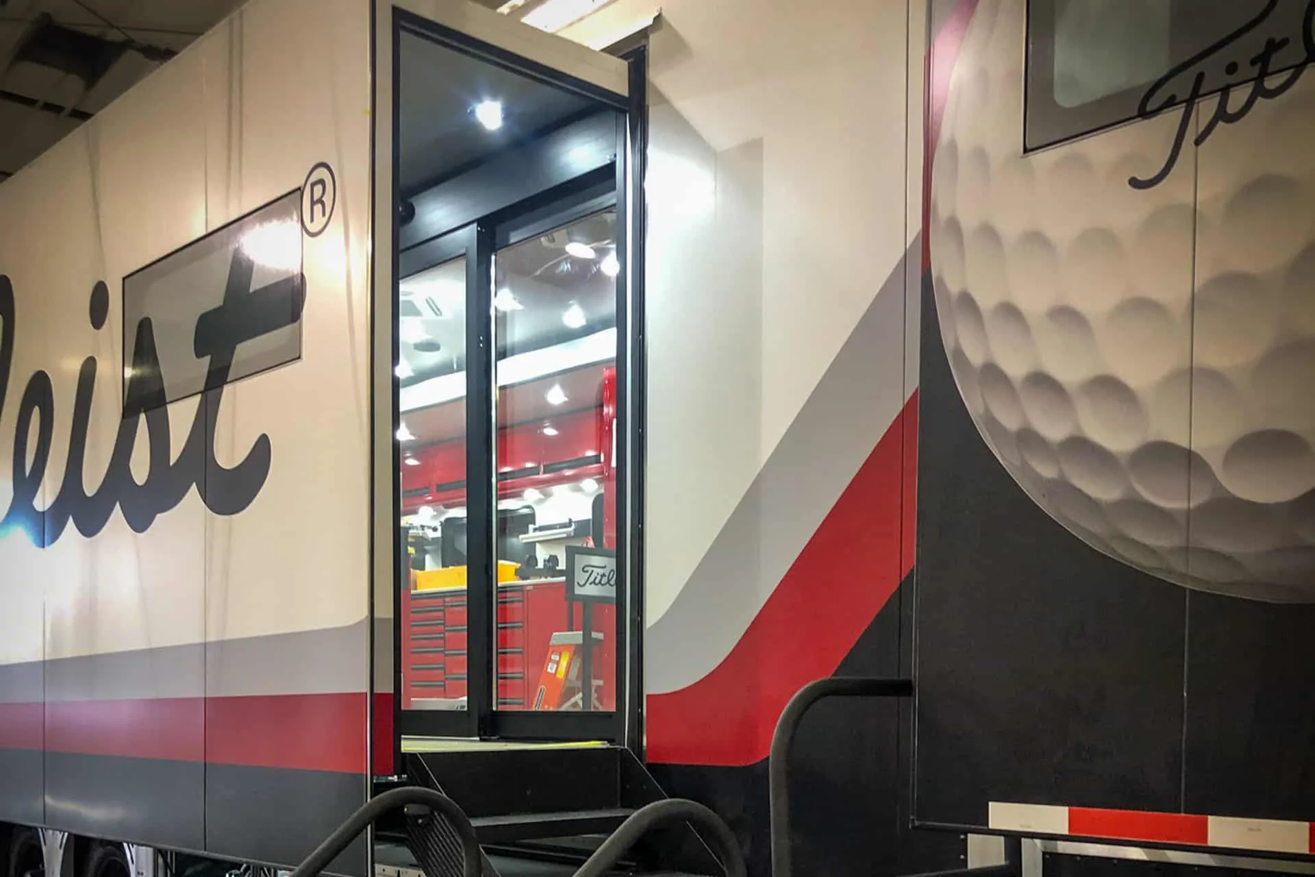 Titleist PGA Tour Trailer Exterior