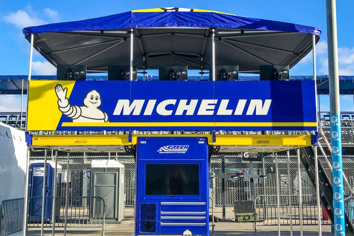 Michelin Pit Cart At Daytona International Speedway