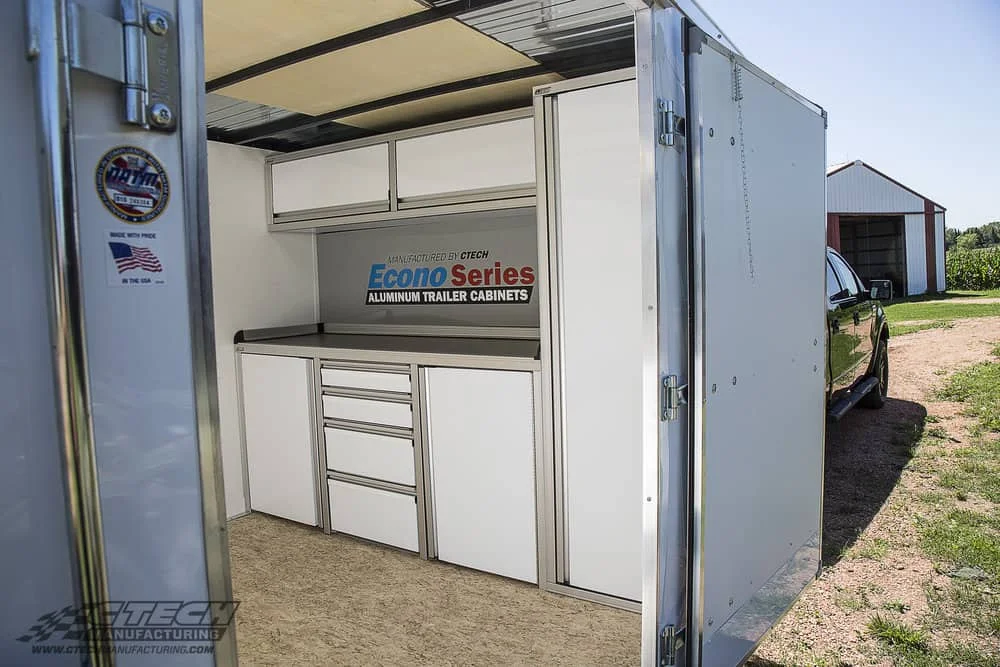 CTECH Econo Series Aluminum Trailer Cabinets