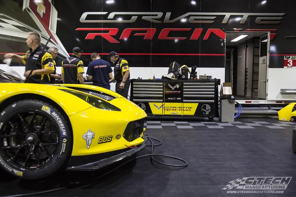 CTECH Corvette Racing Caster Cart