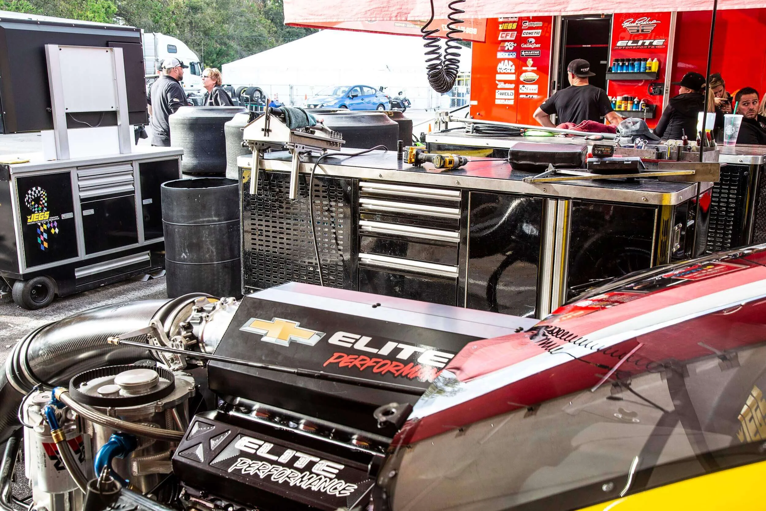 Elite Motorsports Pro Stock Car and CTech Mini Cart Toolbox