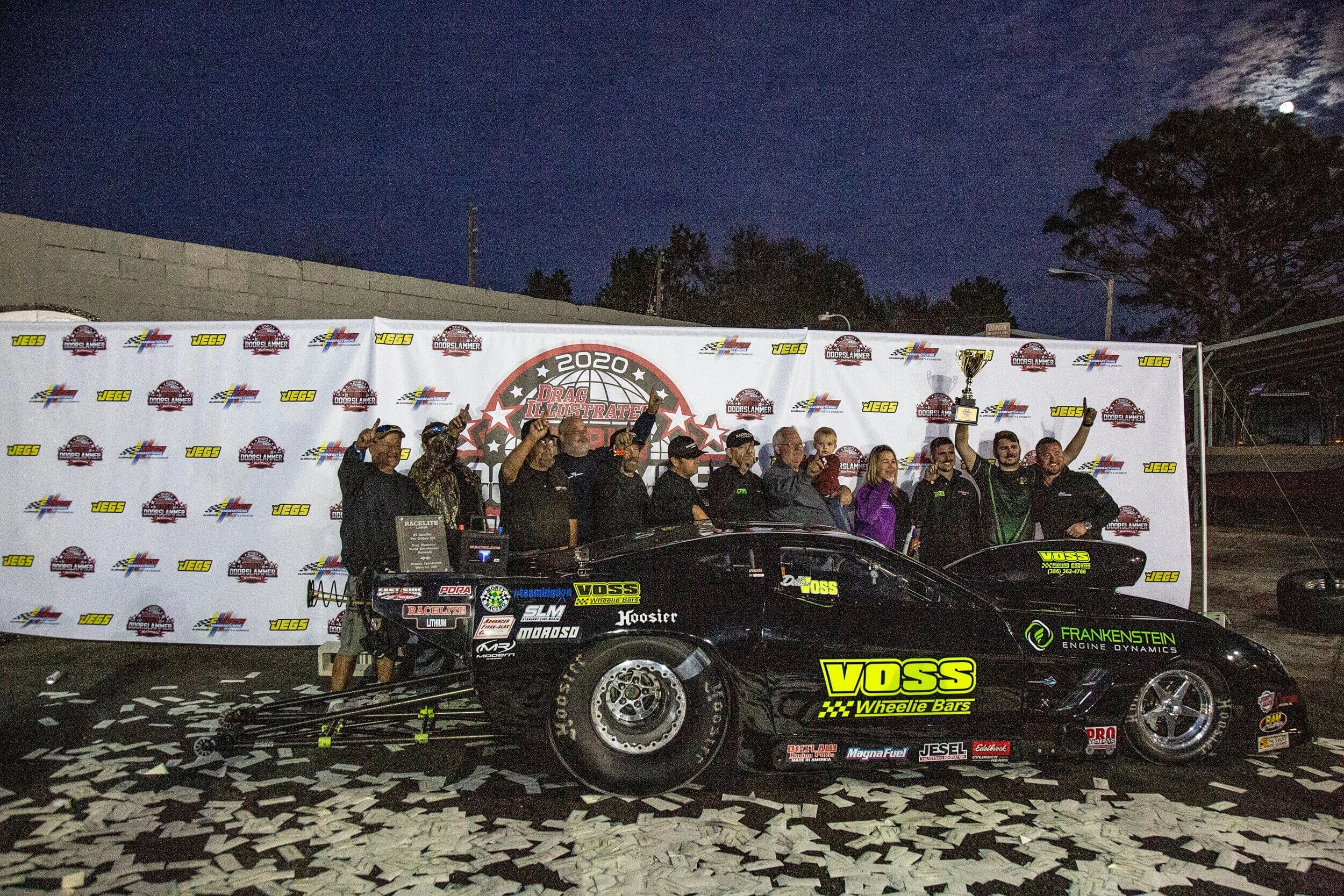Dillon Voss In Victory Lane