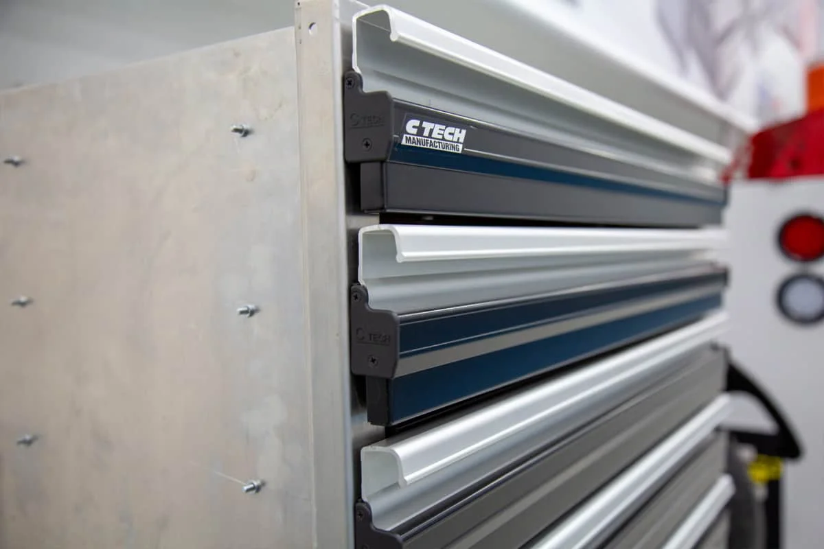 Black CTech Tool Drawer Unit Closeup