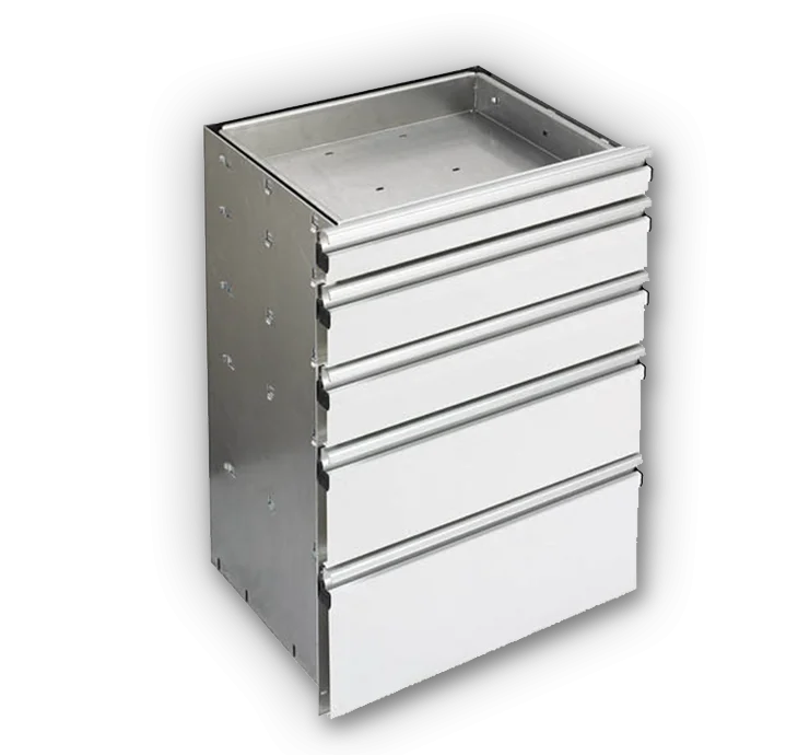 Custom White Drawer Insert